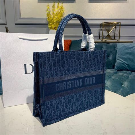 small dior book tote blue|christian Dior Book Tote blue.